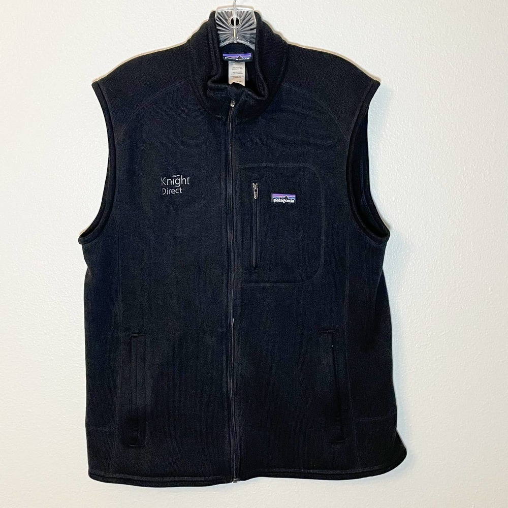 Patagonia Men’s Black Vest Size Large